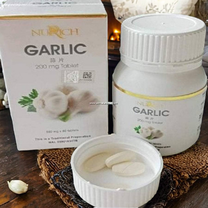 Nurich Garlic 200 mg Tablet - Health & Beauty Hub