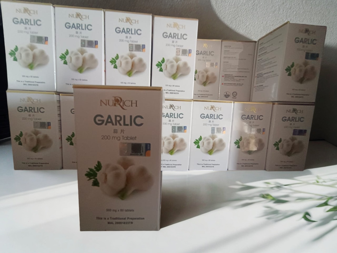 Nurich Garlic 200 mg Tablet - Health & Beauty Hub