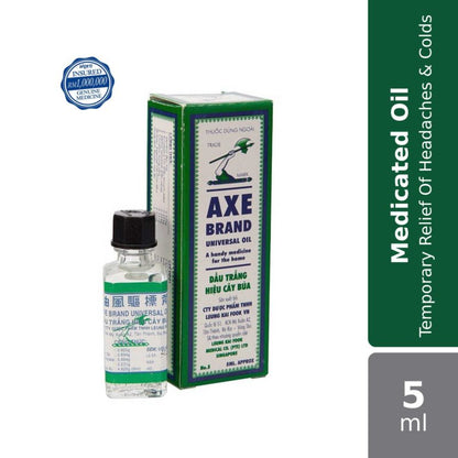 AXE BRAND UNIVERSAL OIL (Minyak Angin Cap Kapak) HERBAL MEDICATED OIL - Health & Beauty Hub