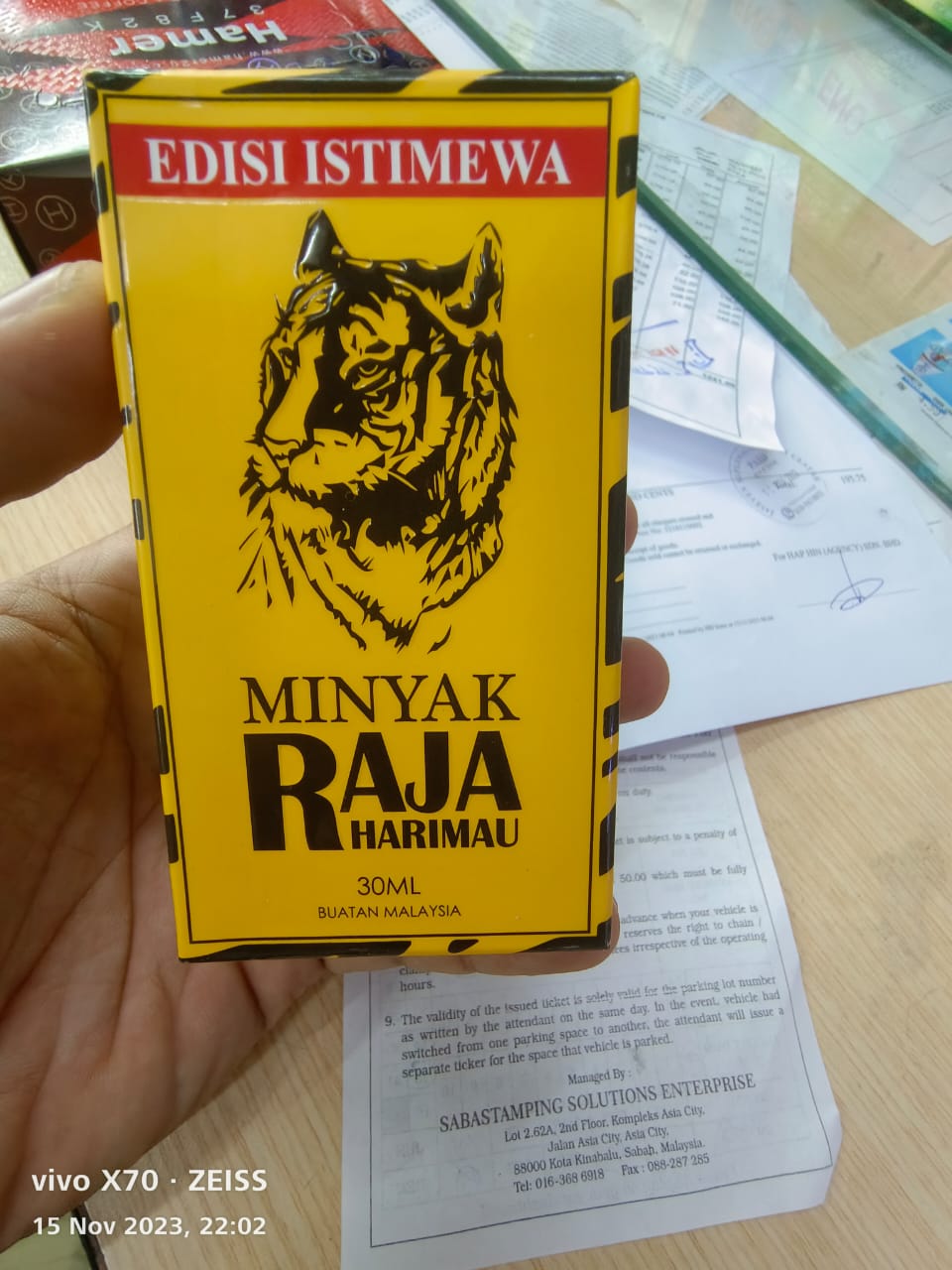 Minyak Raja Harimau SG - Health & Beauty Hub