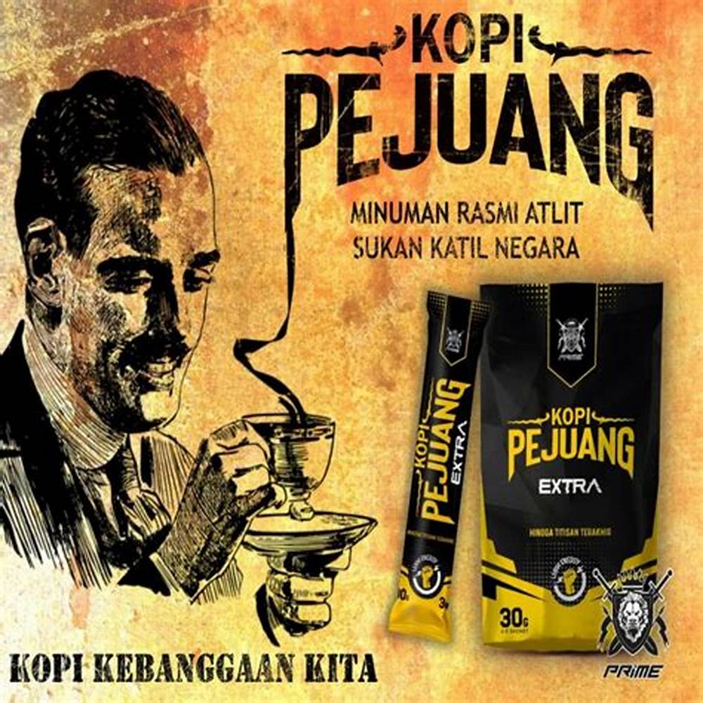 COFFEE PEJUANG EXTRA  (HORSE POWER) 1 PACK / BOX 6 SACHET - Health & Beauty Hub