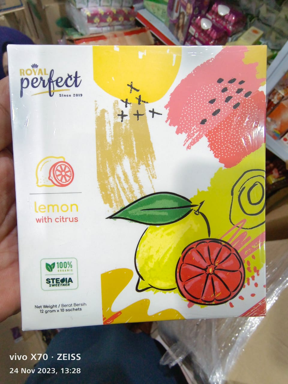 Royal Perfect Lemon with citrus 1Box/10 sachet - Health & Beauty Hub