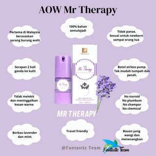 AO WALEET AOW MR.THERAPY 100% ORIGINAL ( NATURAL HERBAL) - Health & Beauty Hub