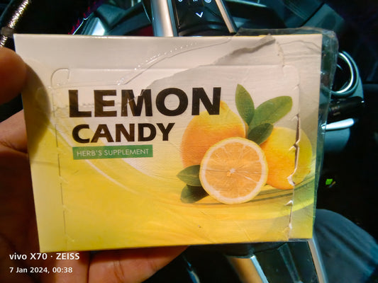 LEMON CANDY ( 1 Box 10 Candy's Expiry 2025) - Health & Beauty Hub