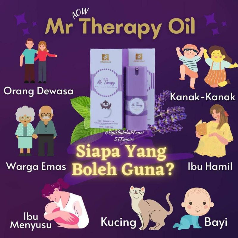 AO WALEET AOW MR.THERAPY 100% ORIGINAL ( NATURAL HERBAL) - Health & Beauty Hub