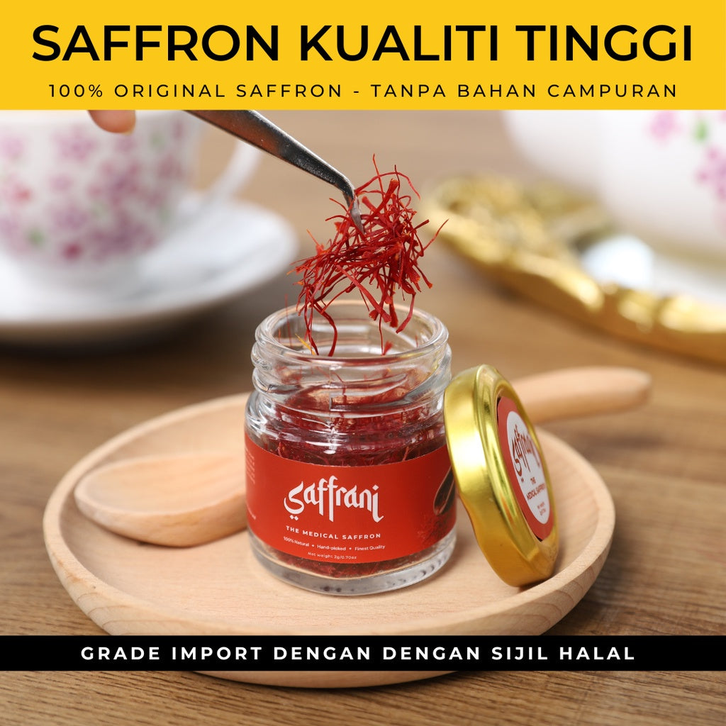 SAFFRON IMPORT GRADE - (Original Saffrani) - Health & Beauty Hub