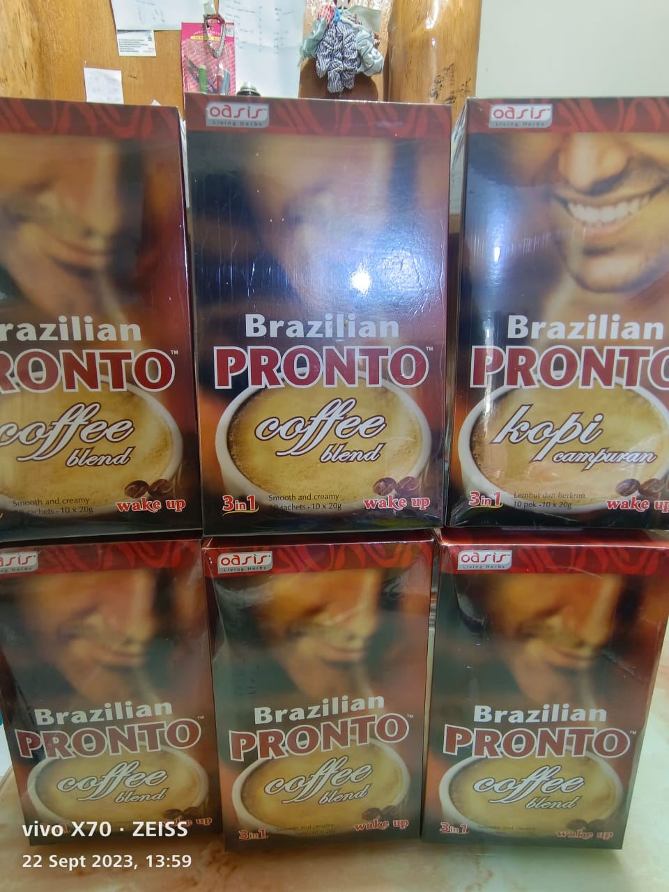 BRAZILIAN PRONTO COFFEE BLEND (1 BOX INSIDE 10 SACHET) No RatingsBRAZILIAN PRONTO COFFEE BLEND (1 BOX INSIDE 10 SACHET) - Health & Beauty Hub