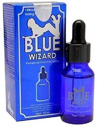 STRONGER 100% ORIGINAL Blue Wizard Sex Liquid Drops for Women Enhancement - Health & Beauty Hub