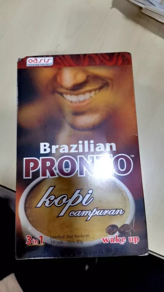 BRAZILIAN PRONTO COFFEE BLEND (1 BOX INSIDE 10 SACHET) No RatingsBRAZILIAN PRONTO COFFEE BLEND (1 BOX INSIDE 10 SACHET) - Health & Beauty Hub