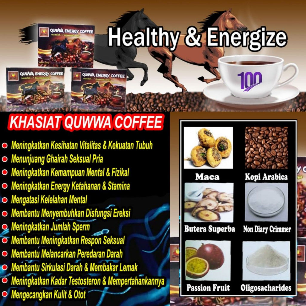 COFFEE QUWWA (ENERGY COFFEE FOR MEN) - Health & Beauty Hub